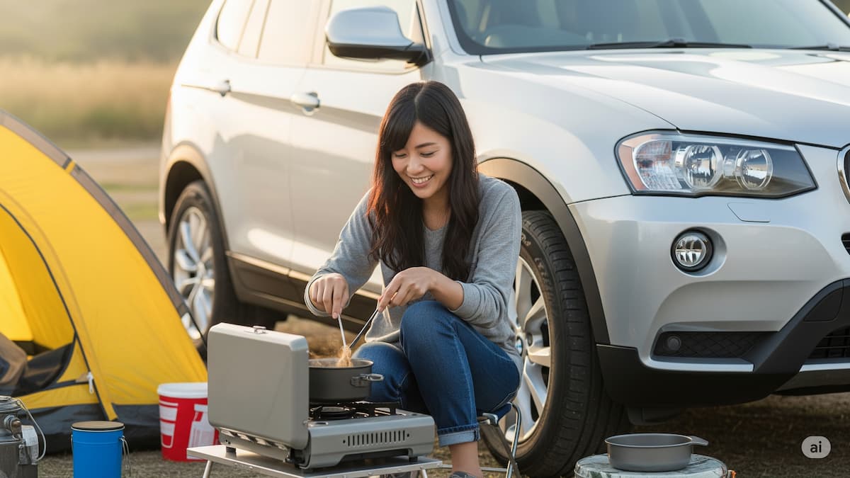 BMW X3で車中泊！広さ・フルフラット化・快適グッズを解