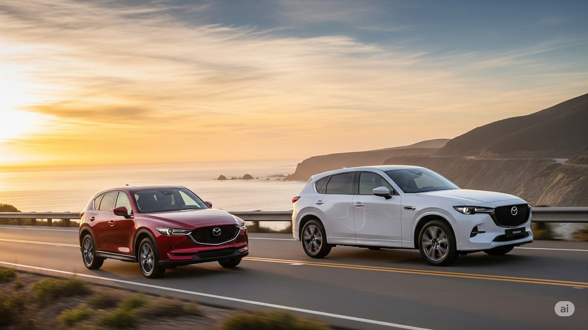 【徹底比較】CX-5とCX-60の違いは？後悔しない選び方